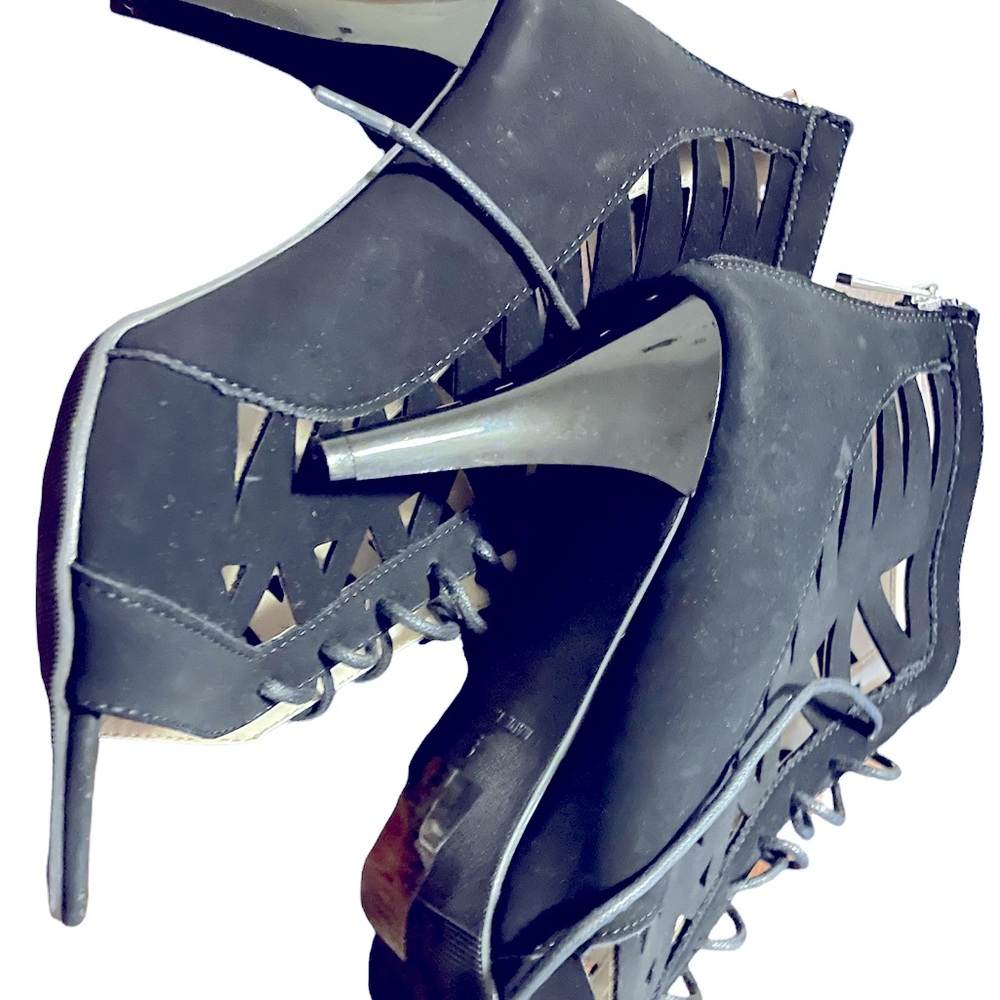 Faux Suede PerpToe Shoes
